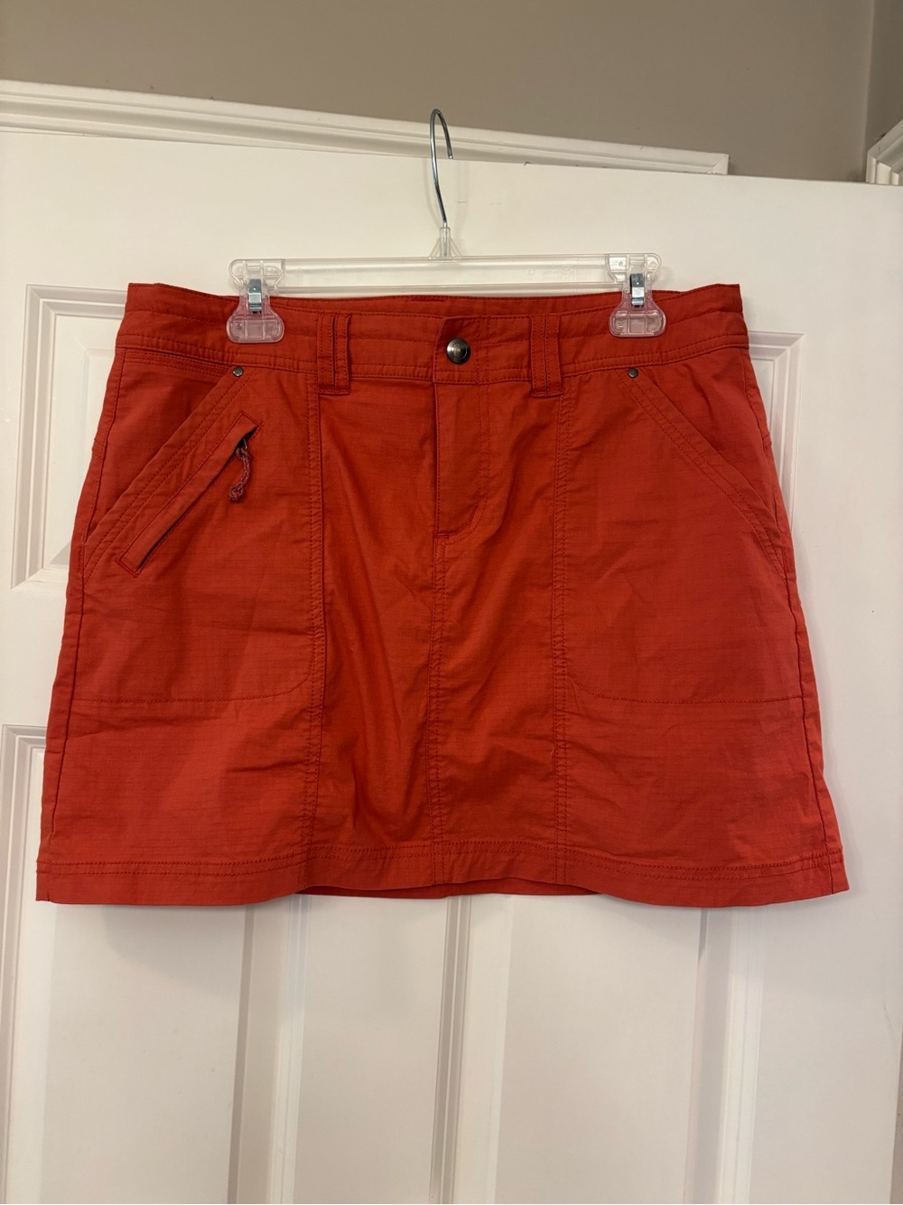 Title Nine Orange-Red Skort size 10 - Picture 14 of 16